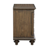 Rachelle Weathered Pecan Nightstand