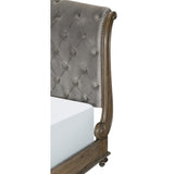 Rachelle Weathered Pecan Eastern King Bed