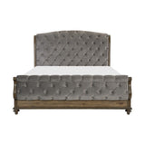 Rachelle Weathered Pecan Eastern King Bed