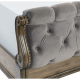 Rachelle Weathered Pecan Eastern King Bed