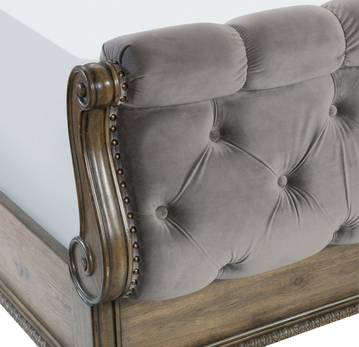 Rachelle Weathered Pecan Eastern King Bed