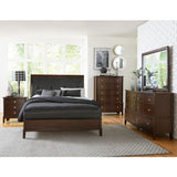 Cotterill Dark Cherry Queen Bed