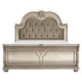 Cavalier Silver Queen Bed