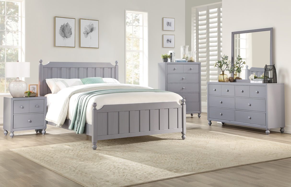 Wellsummer Gray Full Bed