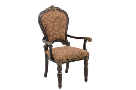 Russian Hill Warm Cherry Arm Chair