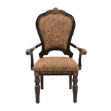 Russian Hill Warm Cherry Arm Chair