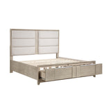 Mckewen Eastern King Platform Bed With Footboard Storage