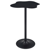 Keanu Black Curved 29-Inch Cloud-Shaped Bistro Bar Table