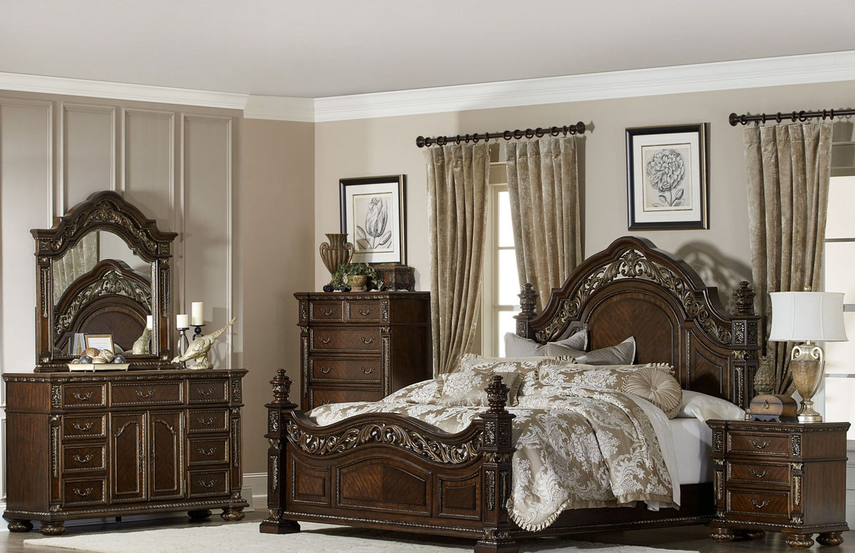 Catalonia Cherry Bedroom Set