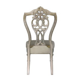 Catalonia Platinum Gold Side Chair