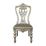 Catalonia Platinum Gold Side Chair