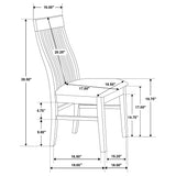 Briarwood Mango Oak 7-Piece Extension Leaf Dining Table Set