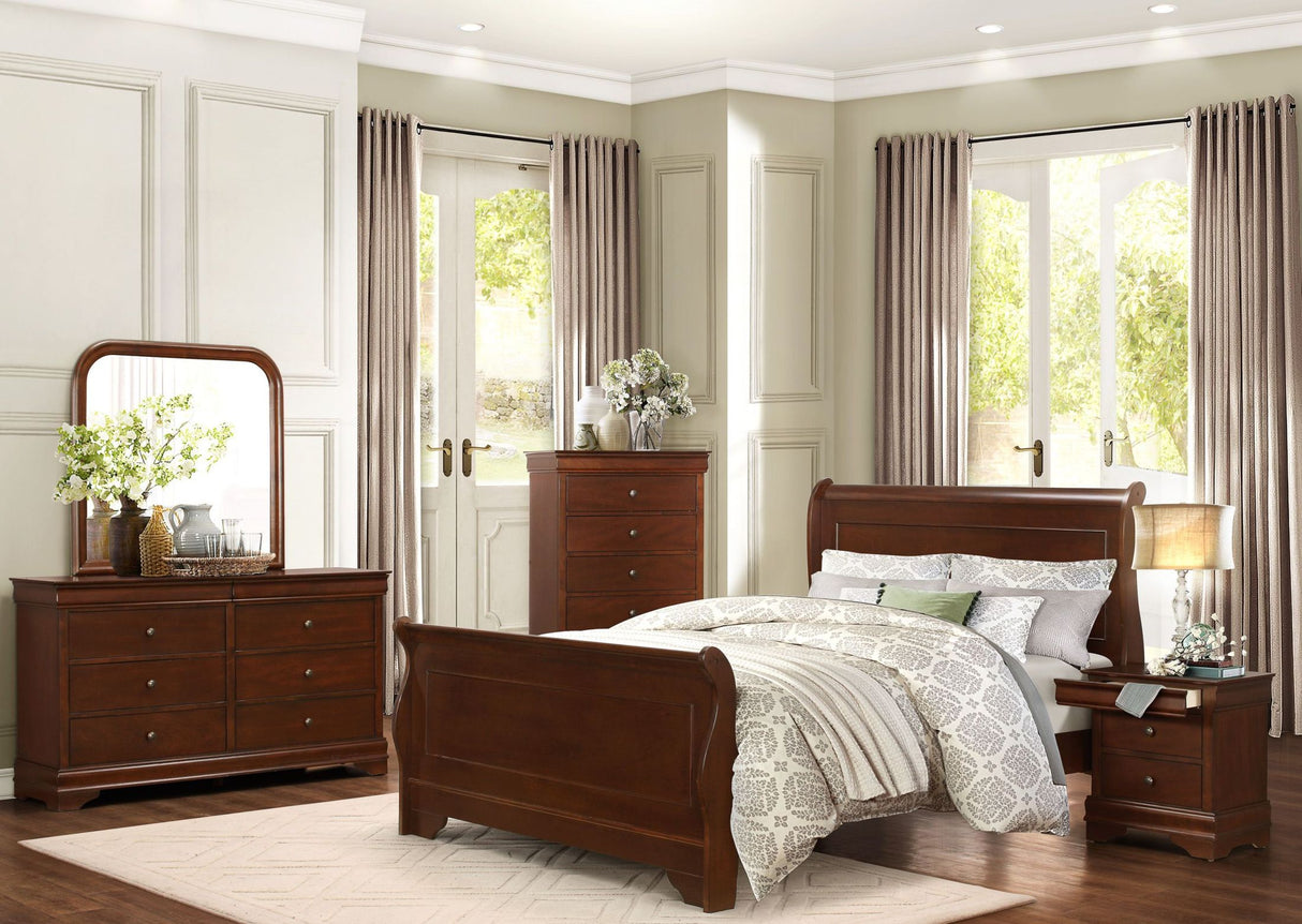 Abbeville Brown Panel Bedroom Set