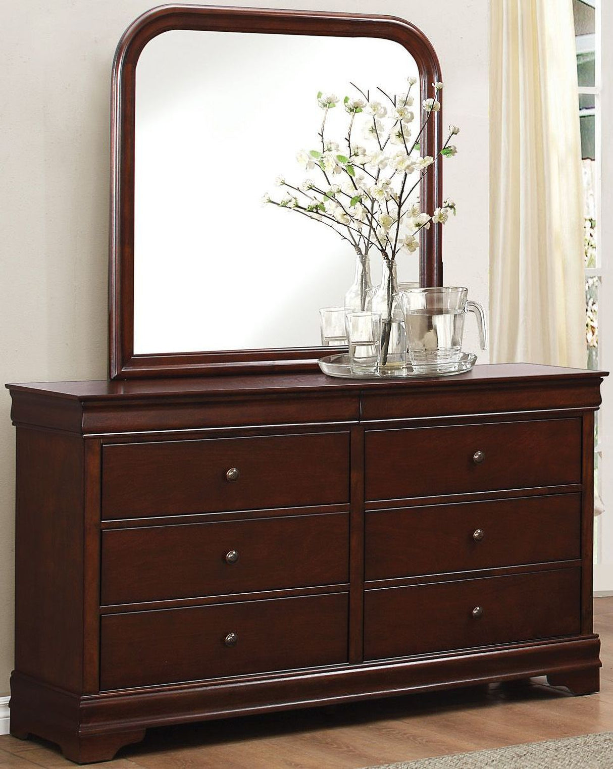 Abbeville Brown Panel Bedroom Set