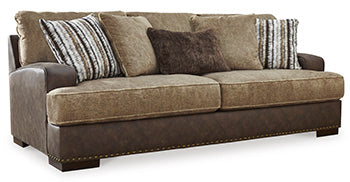 Alesbury Chocolate Sofa