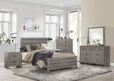 Waldorf Dark Gray Eastern King Bed