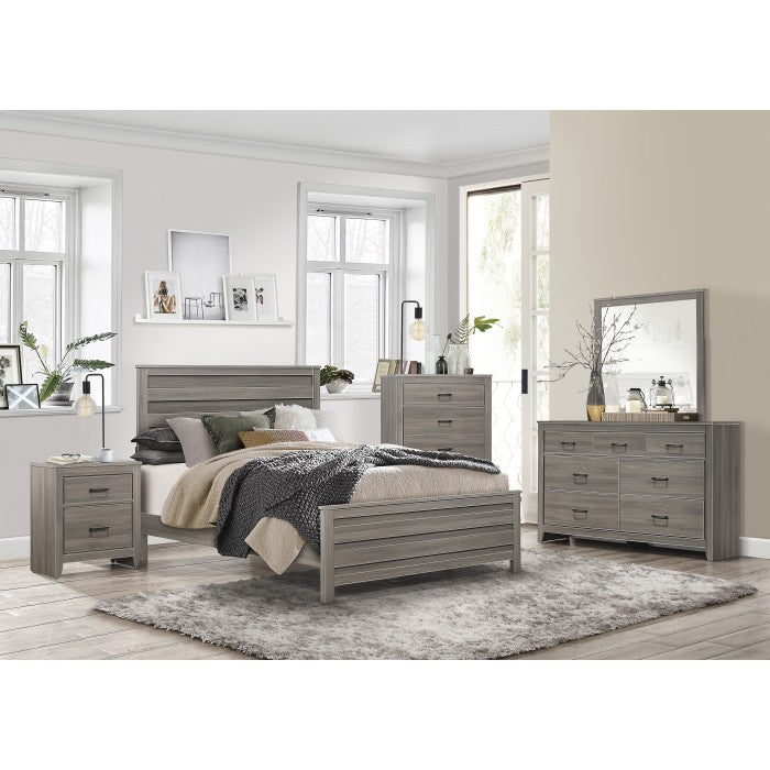 Waldorf Dark Gray Full Bed