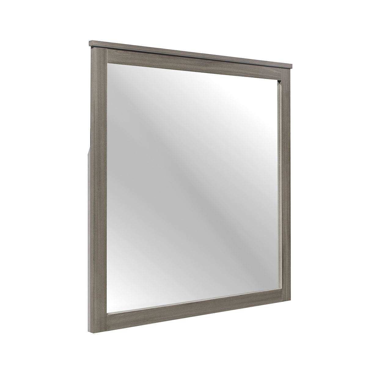 Waldorf Dark Gray Mirror (Mirror Only)