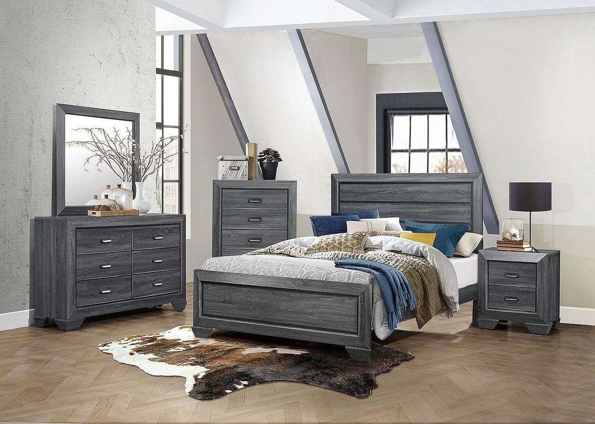 Beechnut Gray Panel Bedroom Set