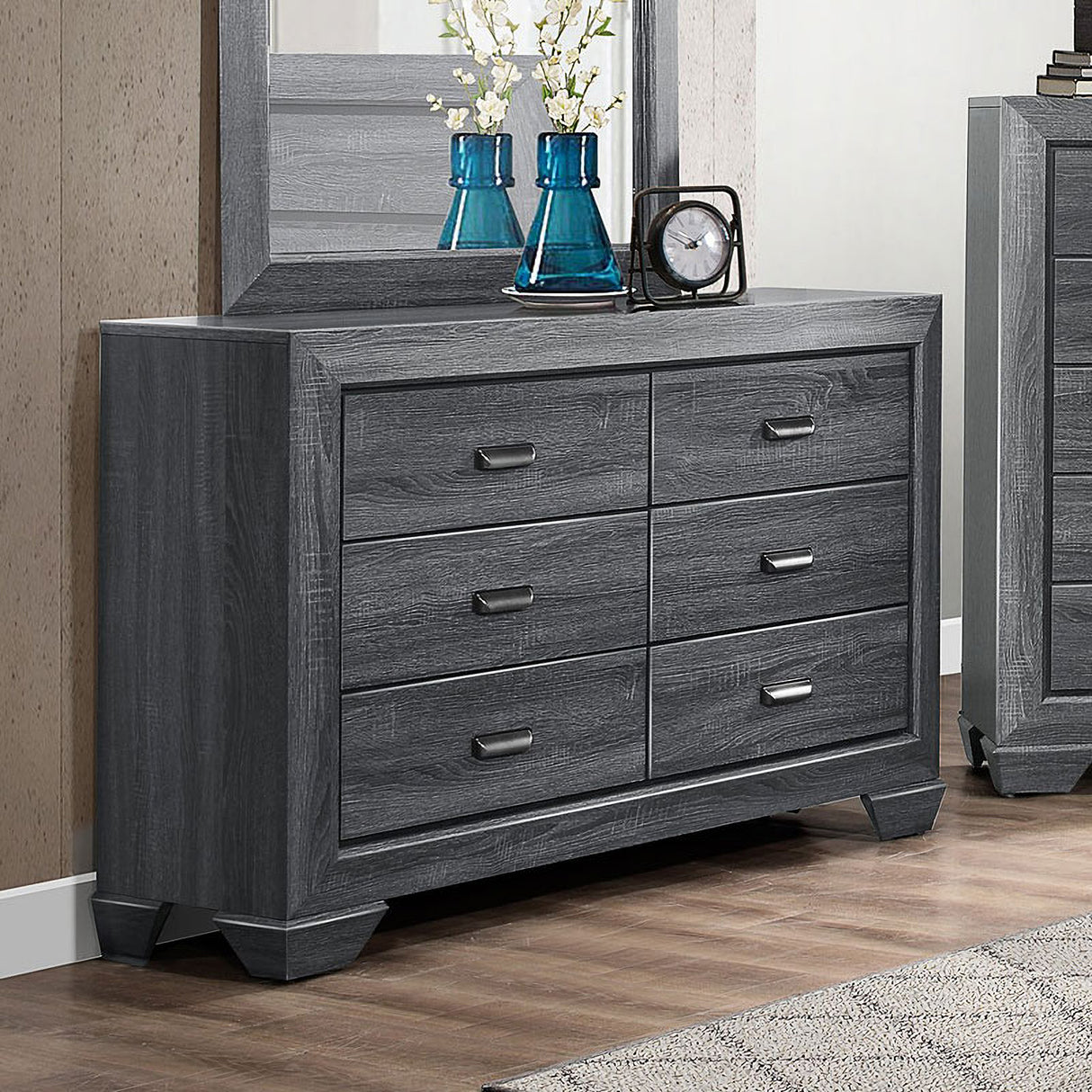 Beechnut Gray Panel Bedroom Set