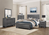 Beechnut Gray Eastern King Bed