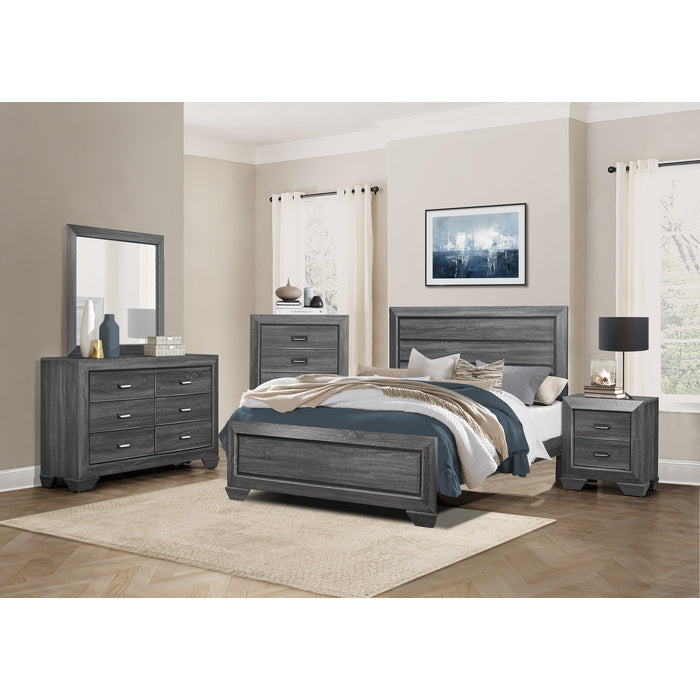 Beechnut Gray Full Bed