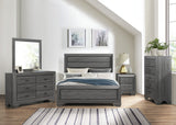 Beechnut Gray Eastern King Bed