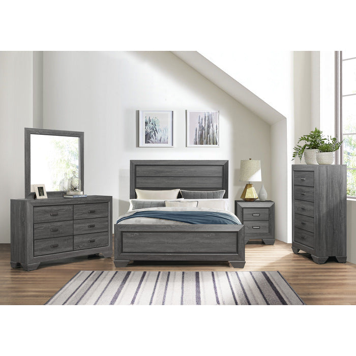 Beechnut Gray Full Bed