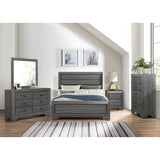 Beechnut Gray Eastern King Bed