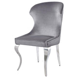 Cheyanne Grey Upholstered Dining Side Chair (Set Of 2)