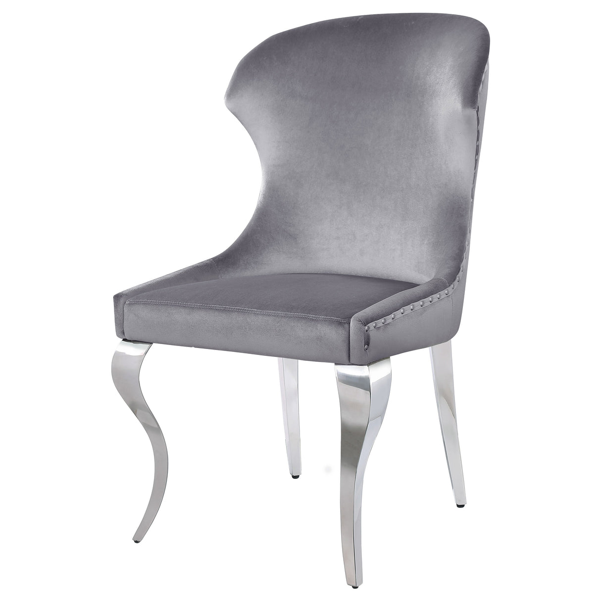 Cheyanne Grey Upholstered Dining Side Chair (Set Of 2)