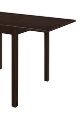 Kelso Cappuccino 3-Piece Drop Leaf Dining Table Set And Tan