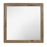 Mandan Weathered Pine Mirror (Mirror Only)