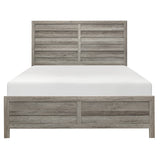 Mandan Weathered Gray Full Bed