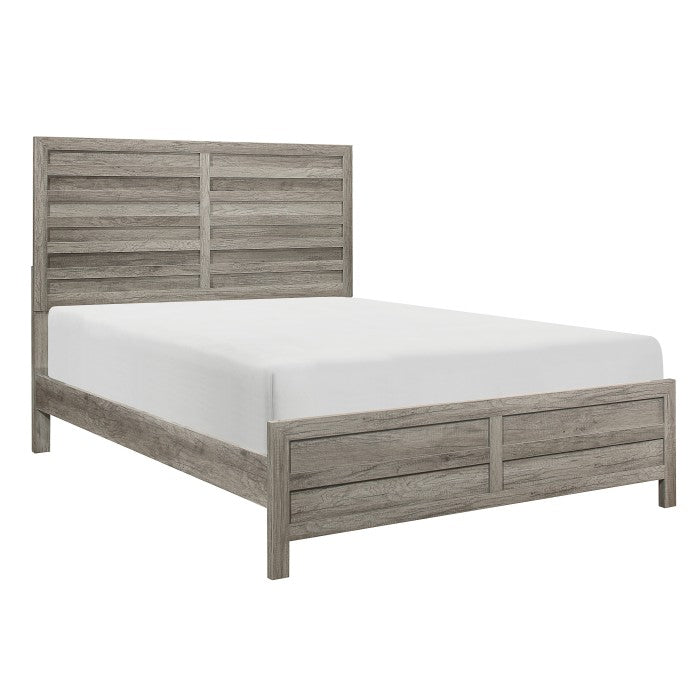 Mandan Weathered Gray Full Bed