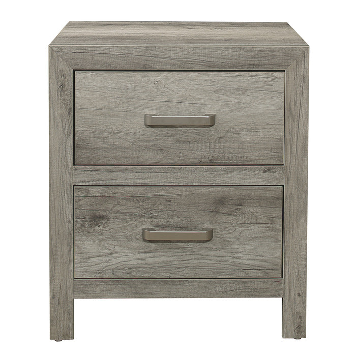 Mandan Gray Night Stand