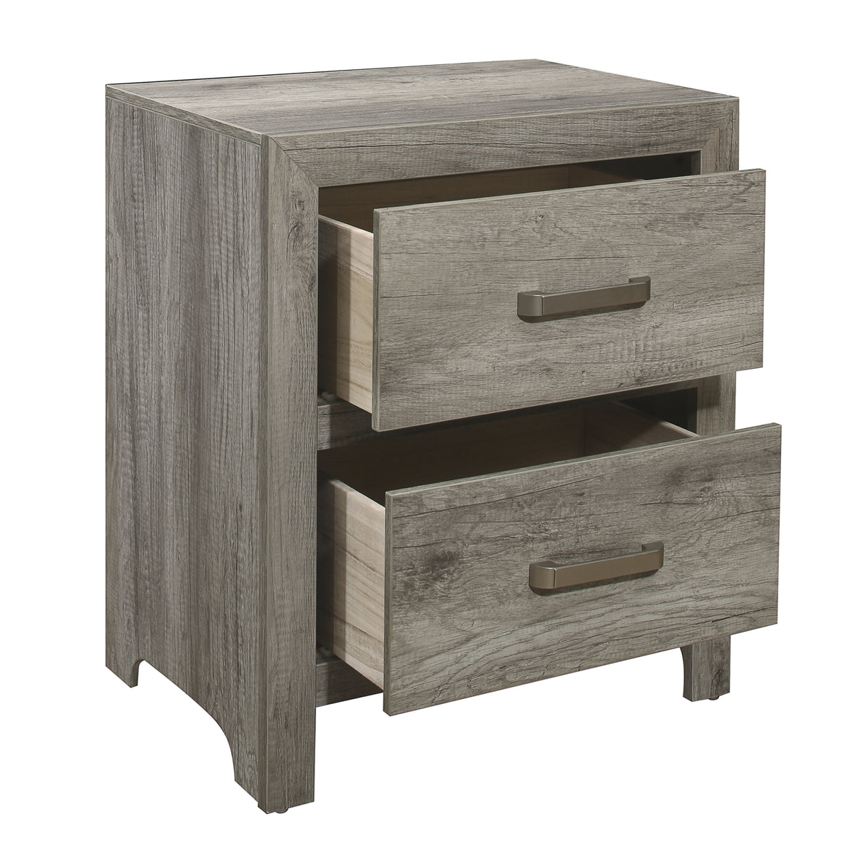 Mandan Gray Night Stand