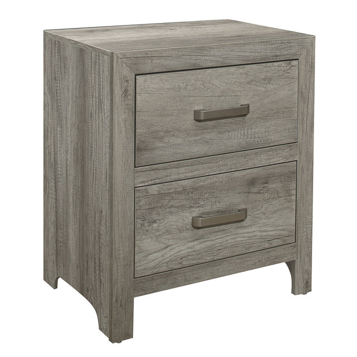 Mandan Gray Night Stand