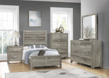 Mandan Gray Night Stand