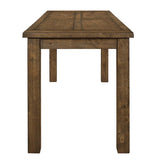 Coleman Counter Height Table Rustic Golden Brown