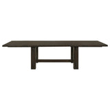 Calandra Vintage Java 121-Inch Extension Leaf Dining Table