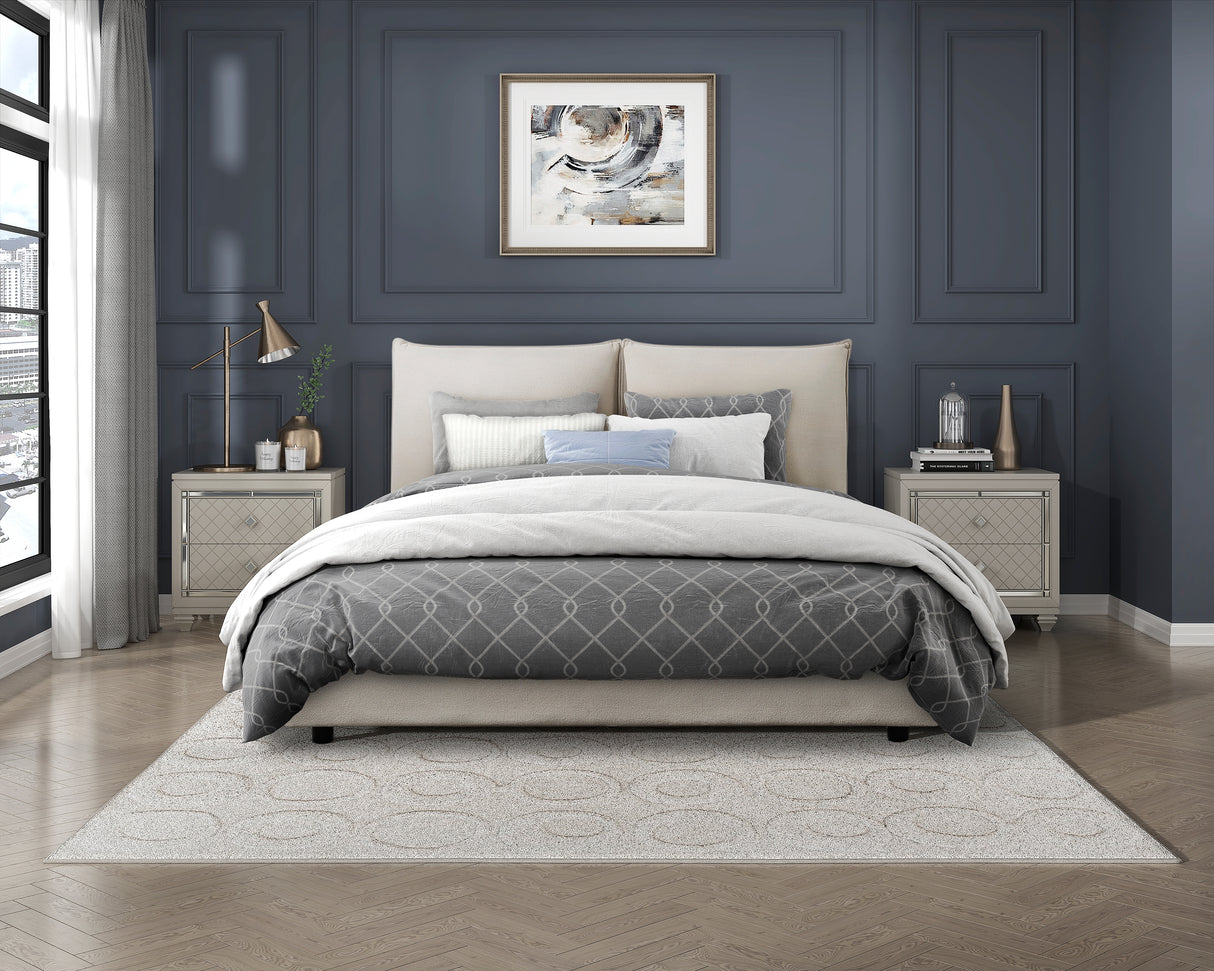 Linna California King Platform Bed