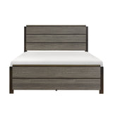 Vestavia Antique Gray And Dark Brown Full Bed