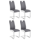 Brooklyn Grey Upholstered Dining Side Chair (Set Of 4)