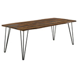 Neve Grey Sheesham 80-Inch Live Edge Dining Table