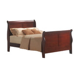 Louis Cherry Finish Philippe Iii Full Bed