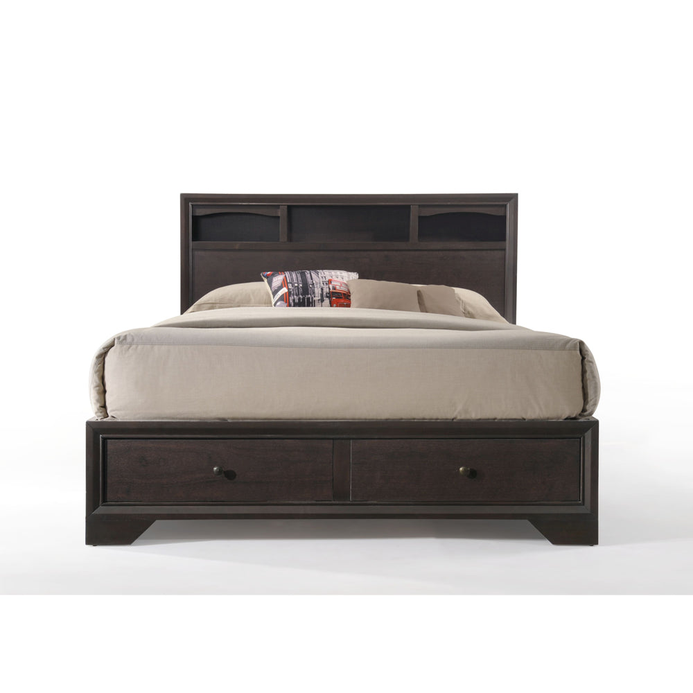 Madison Espresso Finish Ii Eastern King Bed