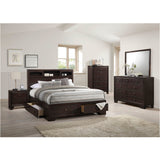 Madison Espresso Finish Ii Eastern King Bed