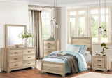 Lonan Rustic Youth Panel Bedroom Set