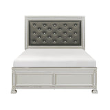 Bevelle Silver California King Bed